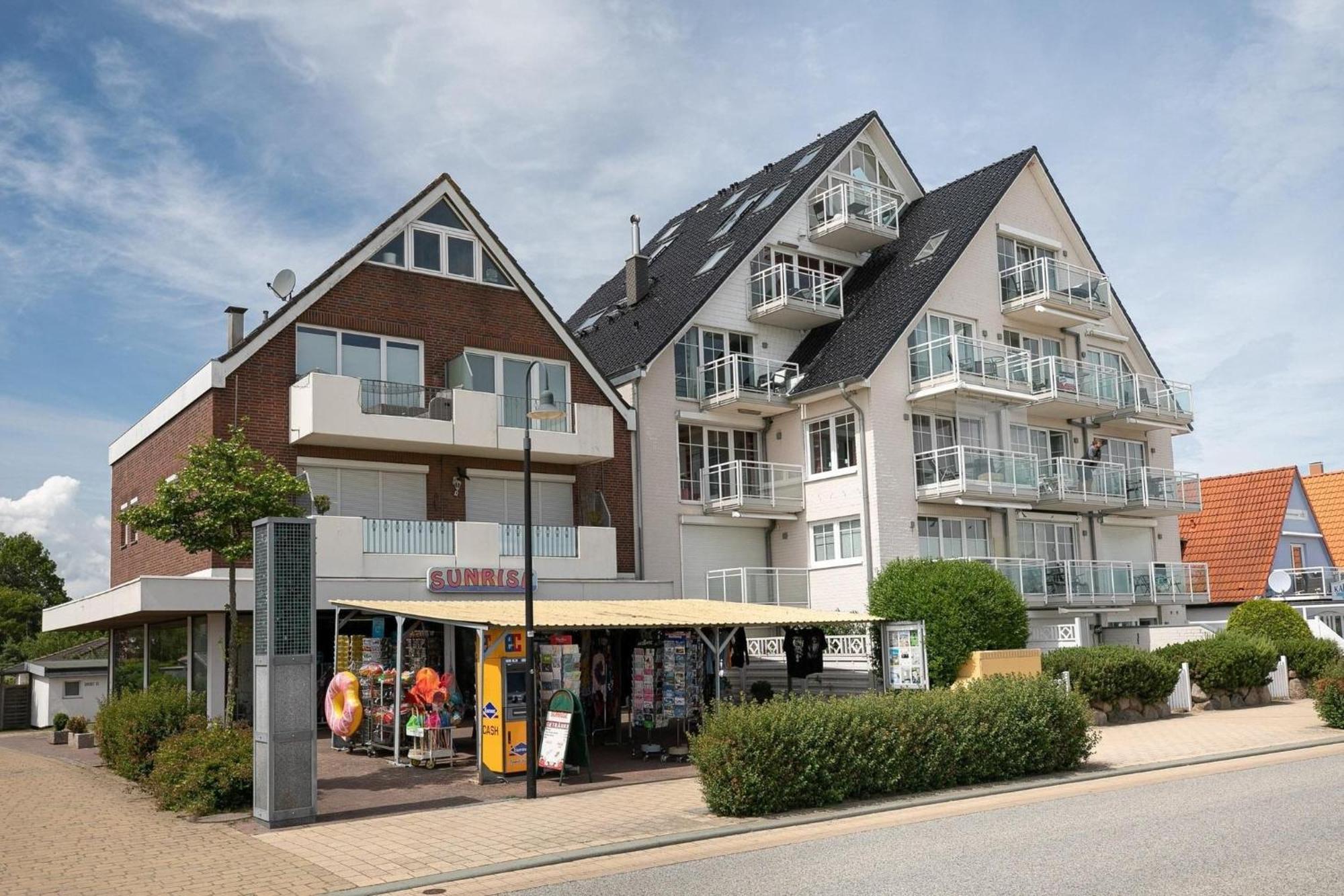 Strand Domizil Wohnung 2 Haffkrug Esterno foto