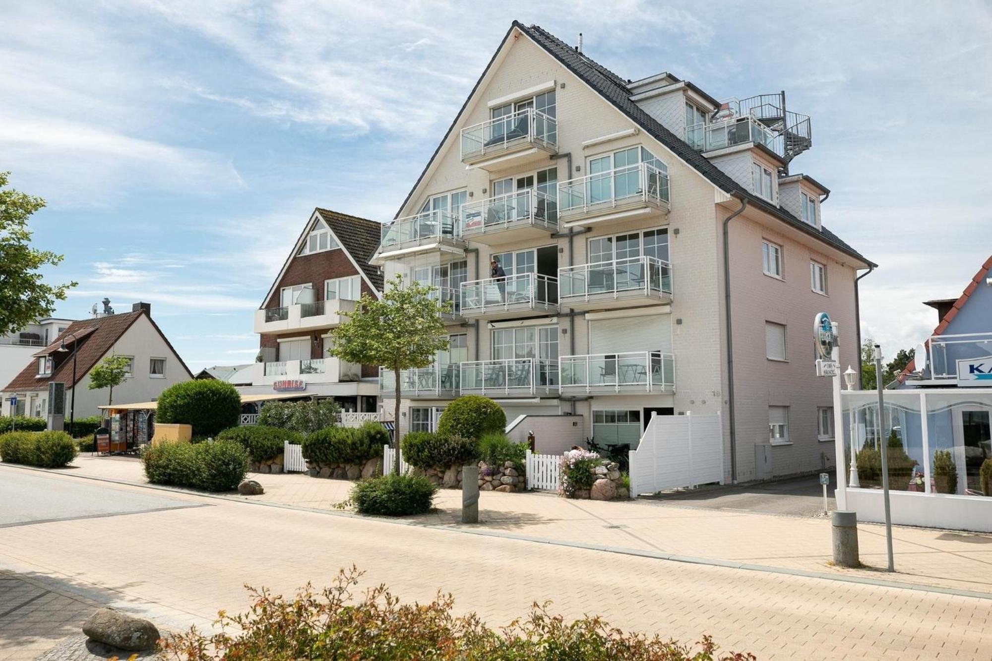 Strand Domizil Wohnung 2 Haffkrug Esterno foto